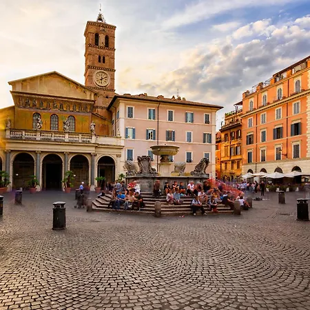 Romanticrome, Elegant In Trastevere District דירה רומא